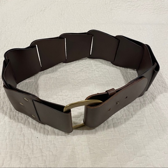 Linea Pelle x Bergdorfs Oversized Leather Belt - Picture 14 of 16
